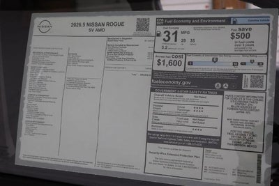 2026 Nissan Rogue SV
