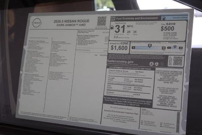 2026 Nissan Rogue Dark Armor