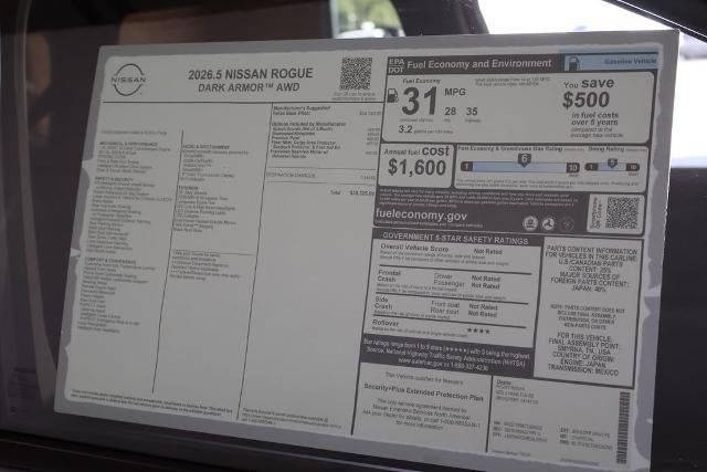 2026 Nissan Rogue Dark Armor