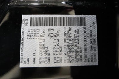 2026 Nissan Rogue Dark Armor