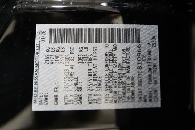 2026 Nissan Rogue Dark Armor