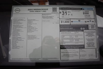 2026 Nissan Rogue Dark Armor