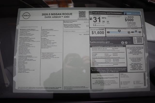 2026 Nissan Rogue Dark Armor