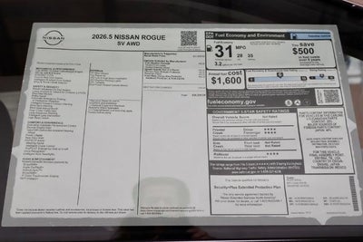 2026 Nissan Rogue SV