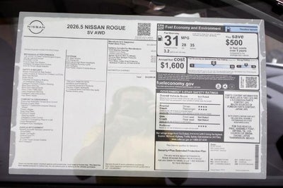 2026 Nissan Rogue SV