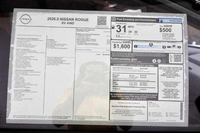 2026 Nissan Rogue SV