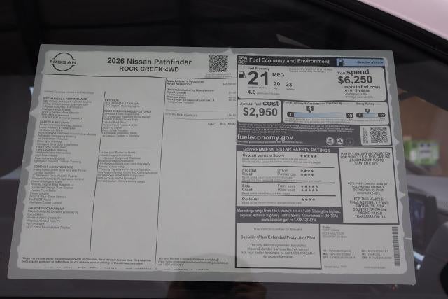 2026 Nissan Pathfinder Rock Creek