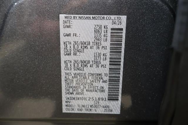 2026 Nissan Pathfinder Rock Creek