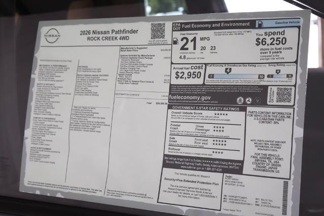 2026 Nissan Pathfinder Rock Creek