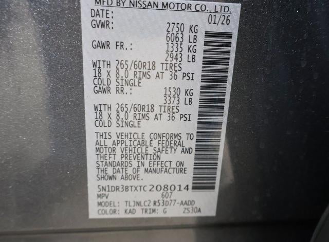 2026 Nissan Pathfinder Rock Creek