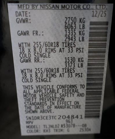 2026 Nissan Pathfinder SL