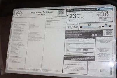 2026 Nissan Pathfinder SL