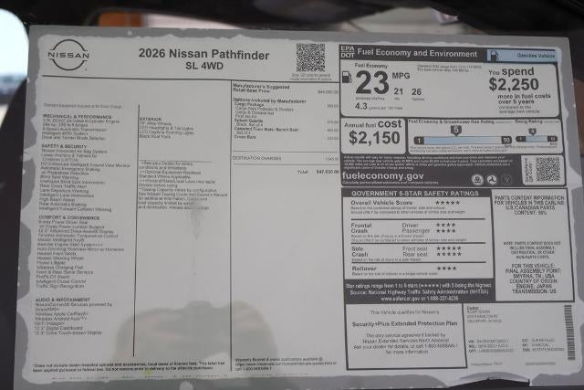 2026 Nissan Pathfinder SL