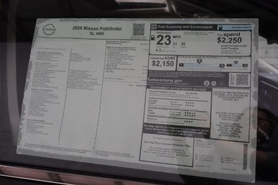 2026 Nissan Pathfinder SL