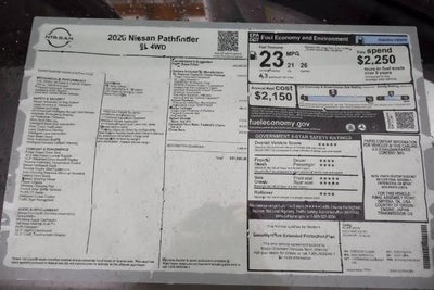 2026 Nissan Pathfinder SL