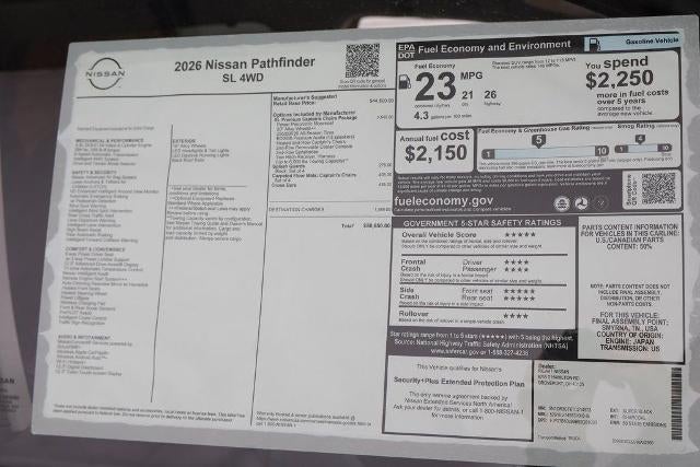 2026 Nissan Pathfinder SL