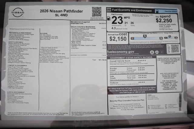 2026 Nissan Pathfinder SL
