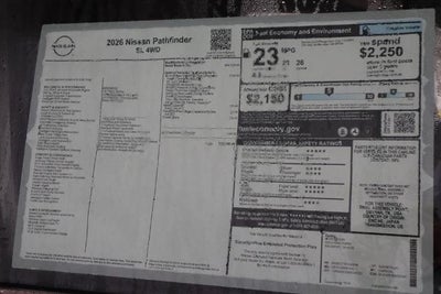 2026 Nissan Pathfinder SL