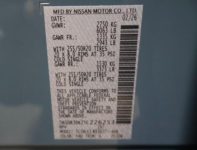 2026 Nissan Pathfinder Platinum