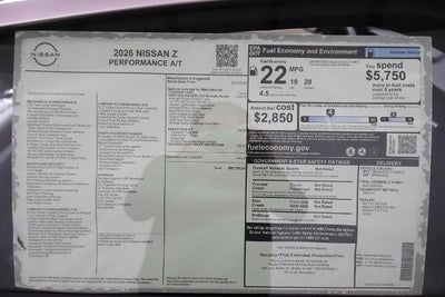 2026 Nissan Z Heritage Performance