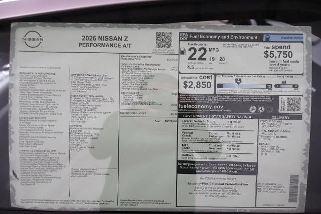 2026 Nissan Z Heritage Performance