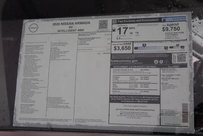 2026 Nissan Armada SV