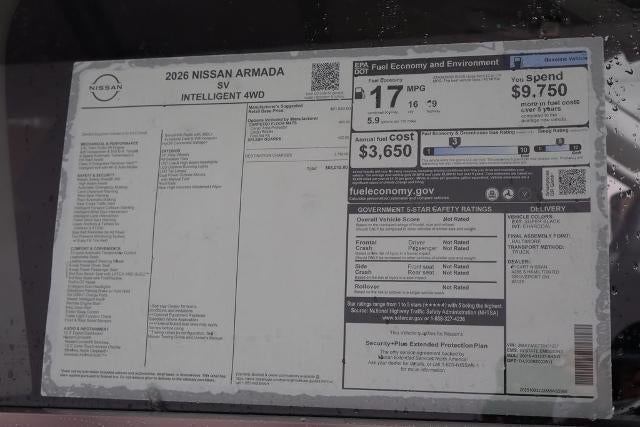 2026 Nissan Armada SV