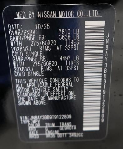 2026 Nissan Armada SL