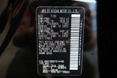 2026 Nissan Armada SL