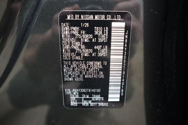 2026 Nissan Armada PRO-4X