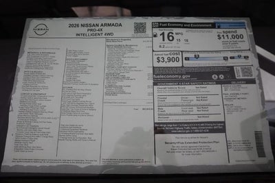 2026 Nissan Armada PRO-4X