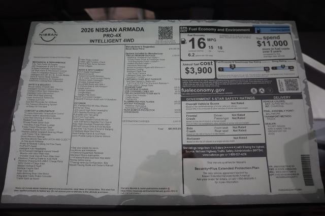 2026 Nissan Armada PRO-4X