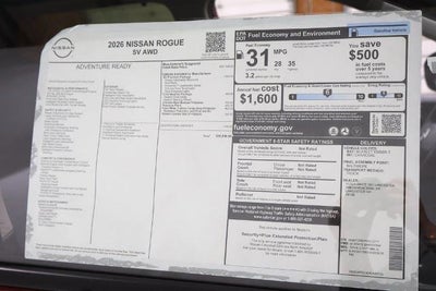 2026 Nissan Rogue SV