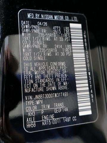 2026 Nissan Rogue Platinum