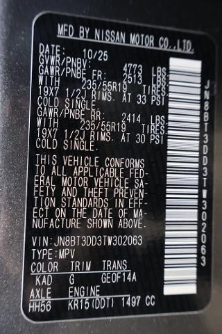 2026 Nissan Rogue Platinum