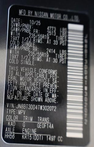 2026 Nissan Rogue Platinum