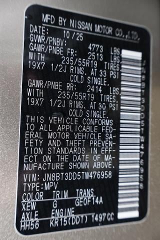 2026 Nissan Rogue Platinum