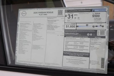 2026 Nissan Rogue Platinum