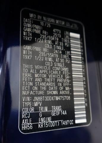 2026 Nissan Rogue Platinum