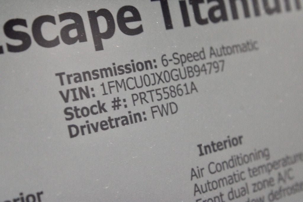 2016 Ford Escape Titanium
