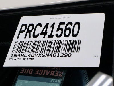 2025 Nissan Altima SV