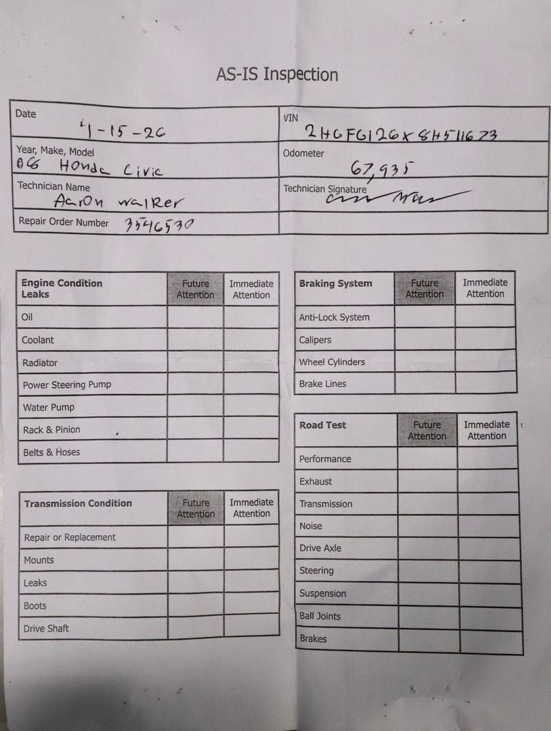 2008 Honda Civic Coupe 2-Door Auto LX