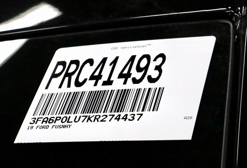 2019 Ford Fusion Hybrid SE