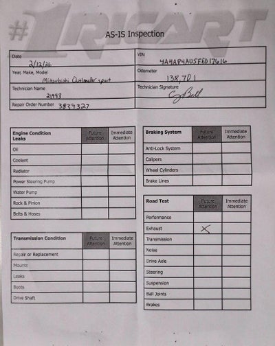 2015 Mitsubishi Outlander Sport SE