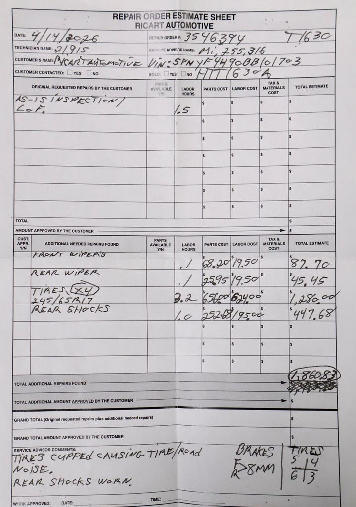 2011 Honda Pilot Touring