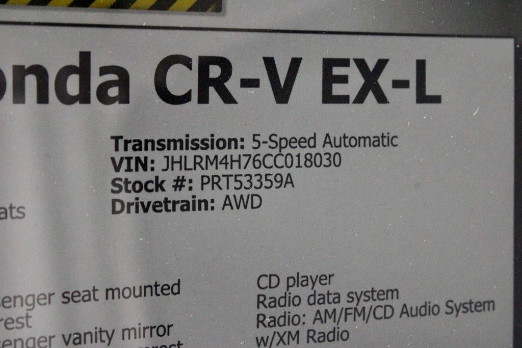 2012 Honda CR-V EX-L