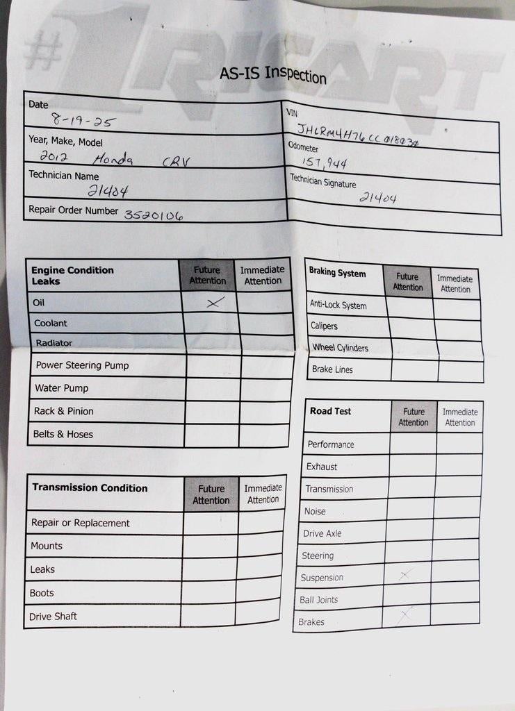2012 Honda CR-V EX-L