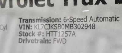 2021 Chevrolet Trax LS