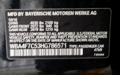 2017 BMW 430i Gran Coupe