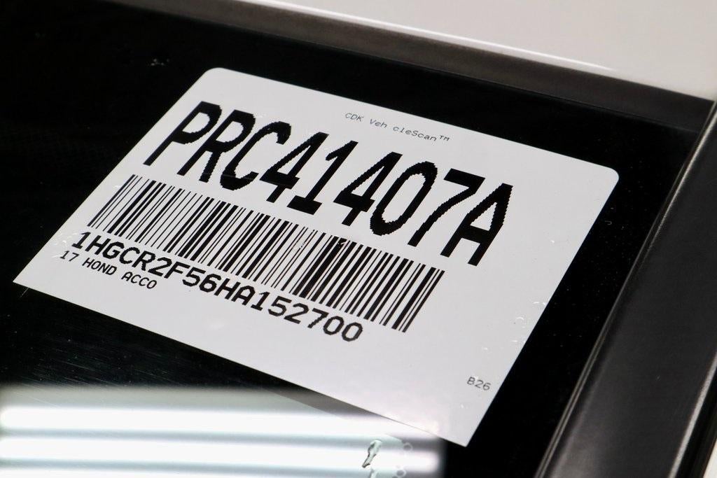 2017 Honda Accord Sedan Sport CVT PZEV